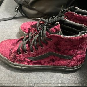 Vans velvet